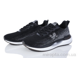 Кросівки HD25(176-38) black р: 40-45, в упаковці: 8 пар, купити тільки гуртом