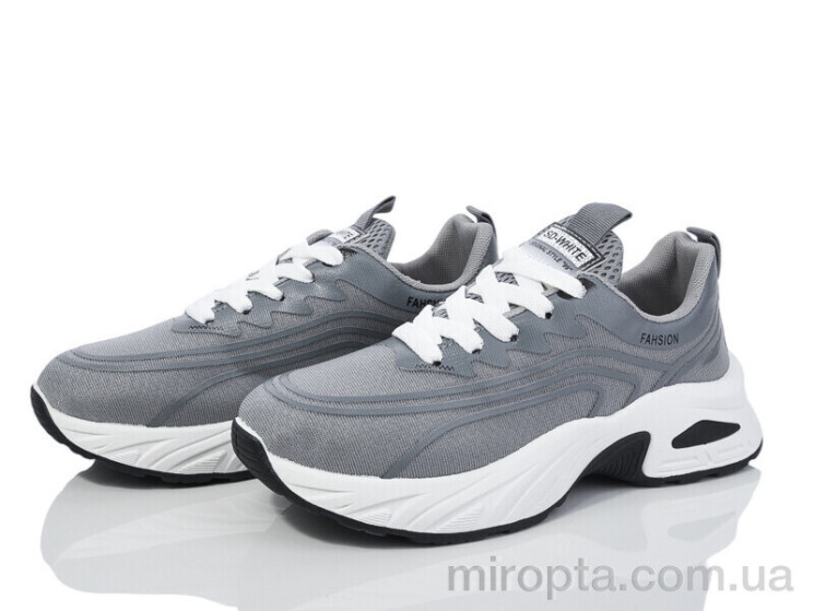 Кросівки 149-62 d.grey р: 36-41, в упаковці: 8 пар, купити тільки гуртом - 974377