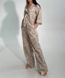 Костюм жіночий, льон (р. S, M, L, XL) №407702