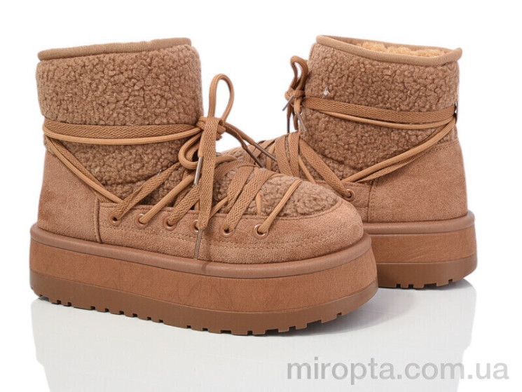 Уги 20-1063-3 camel р: 36-41, в упаковці: 8 пар, купити тільки гуртом - 994421