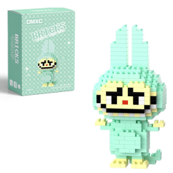 Конструктор BRICKS "Лабубу LABUBU" Бірюзовий м.L2015 (висота 11 см)  №753347