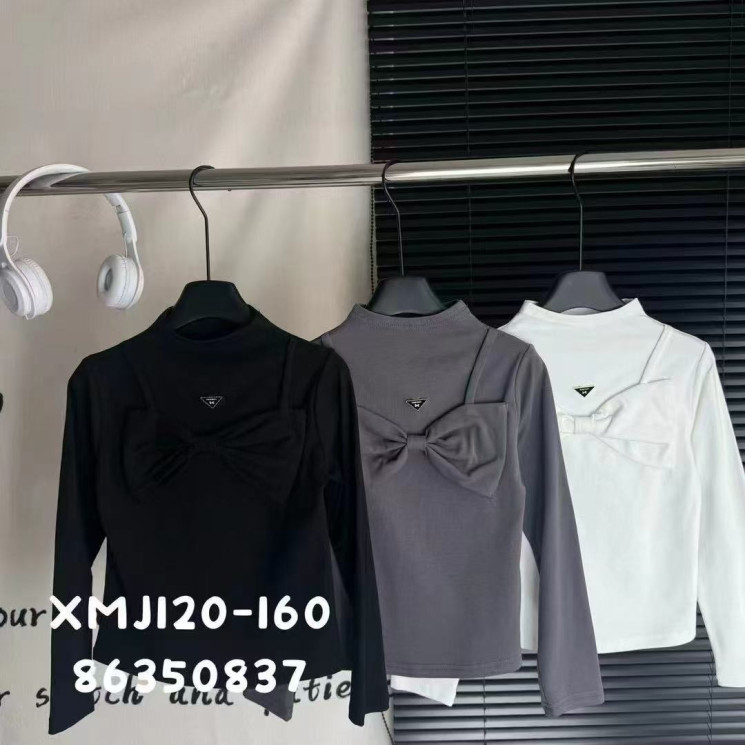 Лонгслів дитячий "8635" (р: 120-160см) 3 кольори, в упаковці 5 шт. №372242 - Amour SE651