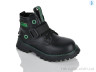 Черевики XXF02-1262 black-green р: 27-32, в упаковці: 8 пар, купити тільки гуртом - 1198016