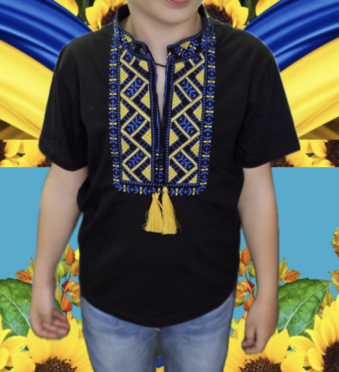 Футболка дитяча, кулір (розміри: 110-164), в упаковці 5 штук №332479 - Delux 909