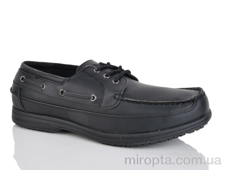 Туфлі 88A black р: 46-48, в упаковці: 8 пар, купити тільки гуртом - 1129092