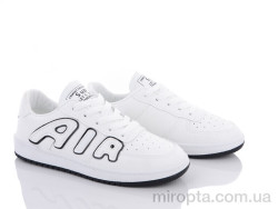 Кросівки 176-1 white-black р: 36-40, в упаковці: 8 пар, купити тільки гуртом