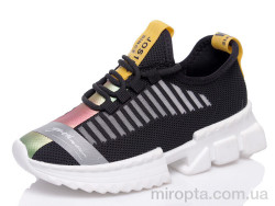 Кросівки Prime N-19092 black р: 36-41, в упаковці: 8 пар, купити тільки гуртом