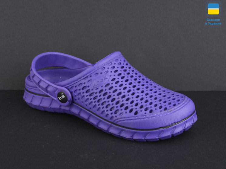 Крокси C62 violet жіночі р: 36-41 в ящику: 6 пар №526525 - Krok