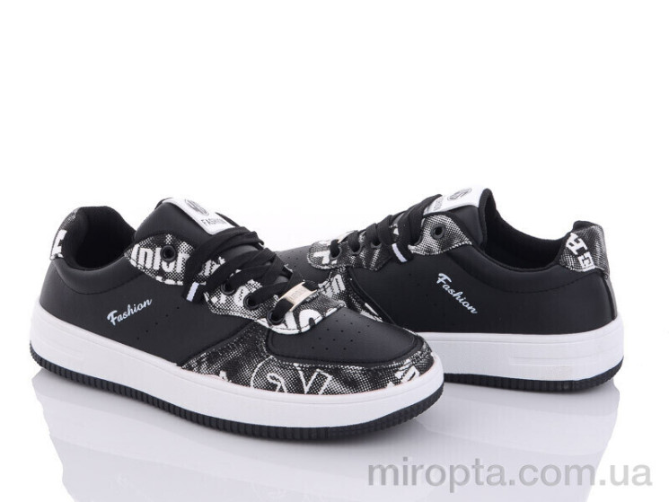 Кросівки 9-796 black р: 36-41, в упаковці: 8 пар, купити тільки гуртом - 885307