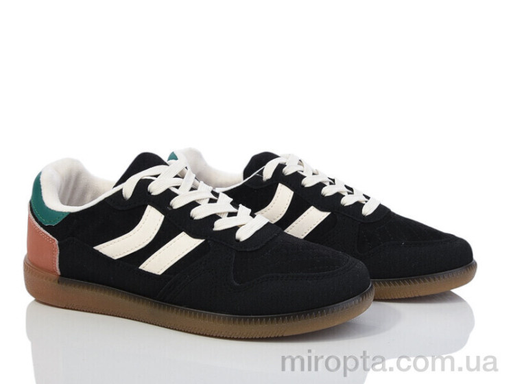 Кросівки 9-799 black р: 36-41, в упаковці: 8 пар, купити тільки гуртом - 977639