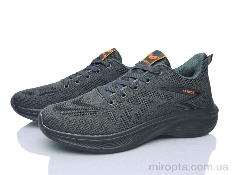 Кросівки 2446 grey р: 41-45, в упаковці: 8 пар, купити тільки гуртом - 1216992