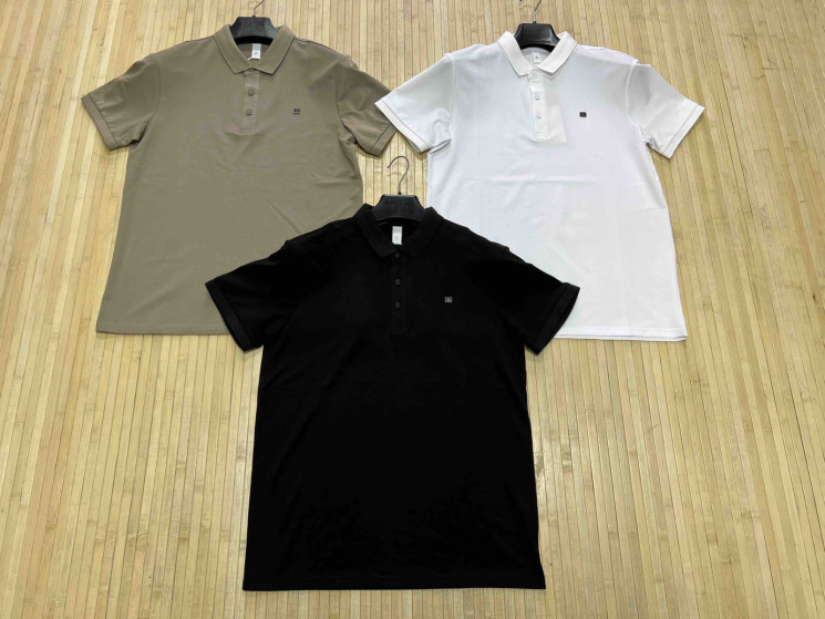 Футболка поло чоловіча (р: L,XL,2XL,3XL) 3 кольори, в упаковці 4 шт. №381815 - Turkey SE897
