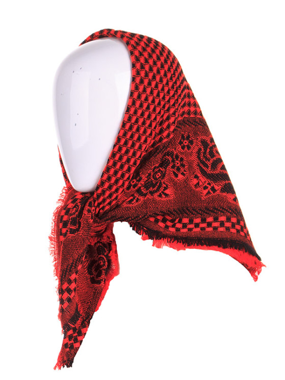 Хустка No Brand р 75*75 Жіноча P279 red - Shawls PO548 (vyh naMylku)