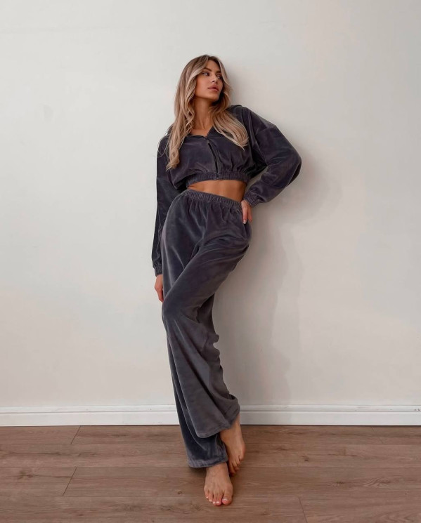 Костюм жіночий, велюр sport, м. 1375 (р: 42-44, 46-48) №707681 - BestFashion RZ6220 м. 1375