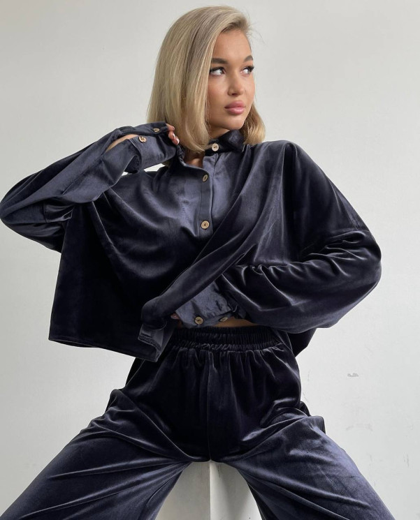 Костюм жіночий, велюр sport, м. 1616 (р: 42-44, 46-48) №707753 - BestFashion RZ6220 м. 1616