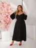 Сукня жіноча міді, трикотаж zara м. 667 (р: 60-62, 64-66) №808438 - 
