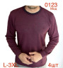 Світшот чоловічий норма , трикотаж, м.0123 (р. L-3XL), 8 кольорів, в 1 упаковці 4 шт №750415 - 