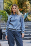 Костюм жіночий, тринитка на флісі, м. 196.4 (р: S, M, L, XL, 2XL) №714013 - Umon GOL1454 м. 196.4