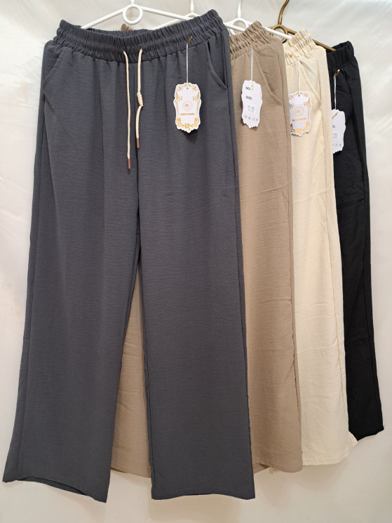 Штани жіночі, жатка, м.902 (Розмір: 3XL-8XL), мікс кольорів, в упаковці 8 штук №326926 - Hang SE641