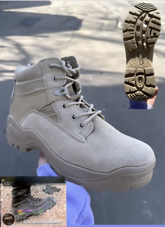 Черевики Tactical 5.11 (Розмір: 41-45) койот Waterproof №814875 - Beretta