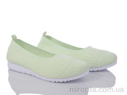 Балетки 20-1041-4 green р: 36-41, в упаковці: 8 пар, купити тільки гуртом
