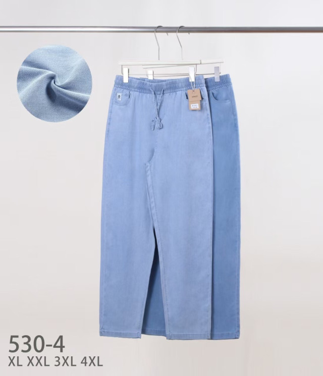 Джинси жіночі "530-4" котон (р. XL-4XL) 2 кольори, в упаковці 12 шт. №601787 - Haner 449/451