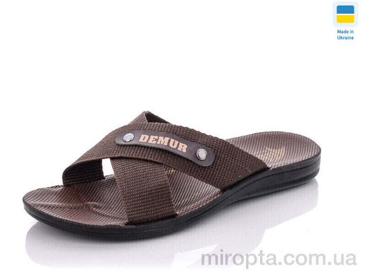 Шльопанці TRK DeMur brown р: 41-46, в упаковці: 6 пар, купити тільки гуртом - 1079121