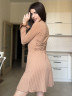 Сукня жіноча коротка з довгим рукавом, трикотаж м. 3086 (р: 42-44, 46-48) №703418 - 