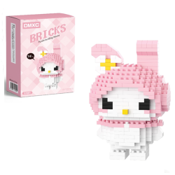 Конструктор BRICKS "Мультгерої" Мелоді Рожева м.S7001 (висота 10 см)  №753349