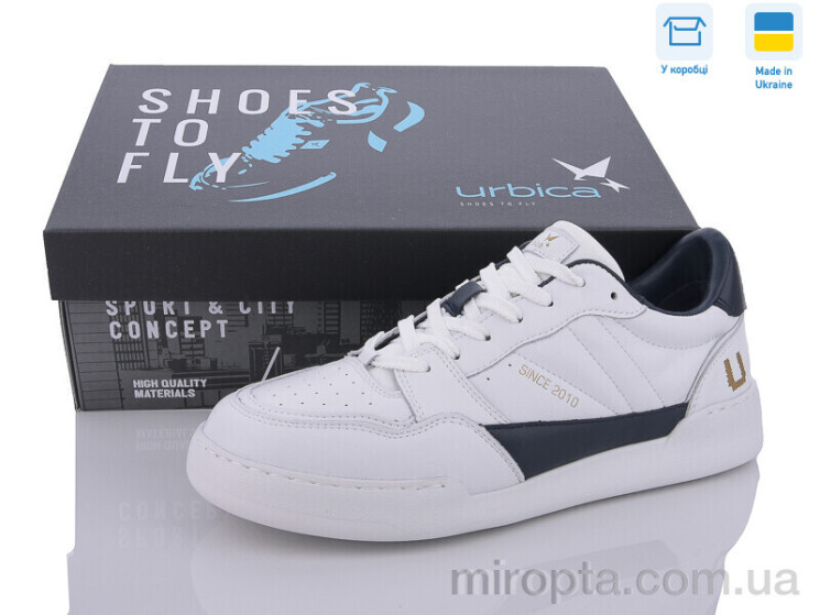 Кросівки FMB24088 white-navy р: 41-45, в упаковці: 8 пар, купити тільки гуртом - 921180
