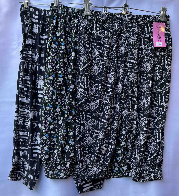 Бриджі жіночі "А7" (р: XL-3XL) мікс кольорів, в упаковці 6 шт. №371221 - Mixmoda SER1772