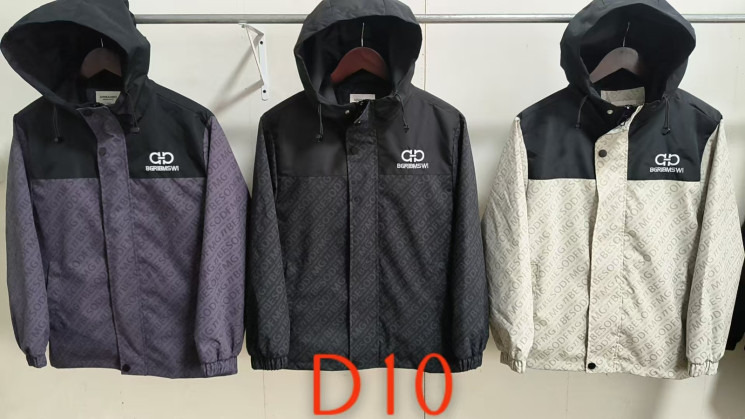 Куртка підліткова "D10" плащівка (р: 130-170см) 3 кольори, в упаковці 5 шт. №381622 - Evand SE971