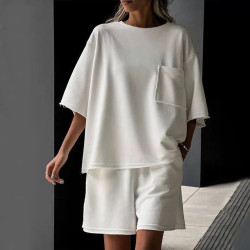 Костюм жіночий "26011" двохнитка (р: one size) 3 кольори, в упаковці 5 шт. №386013