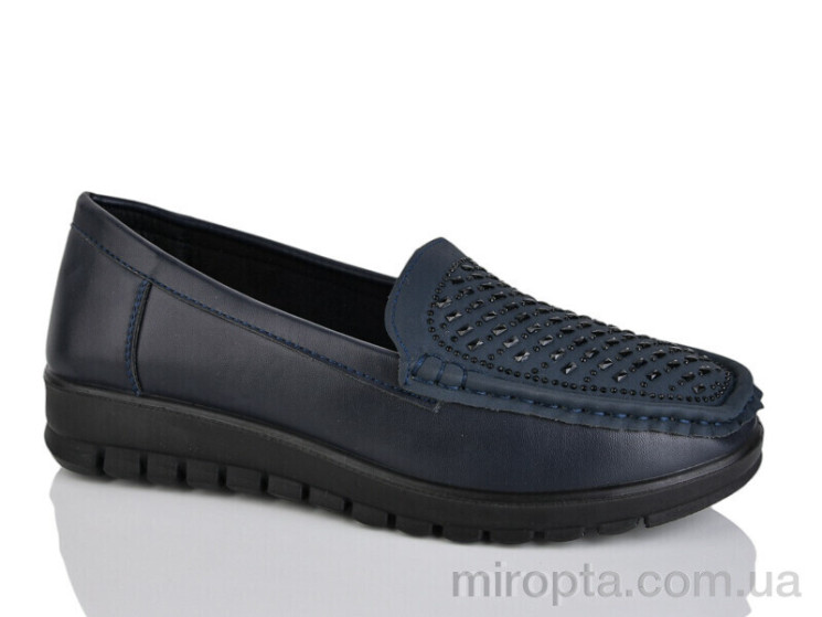 Туфлі 5091 blue р: 37-42, в упаковці: 8 пар, купити тільки гуртом - 991773