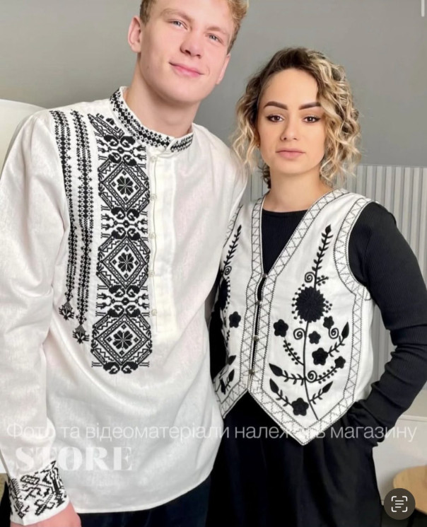 Жилетка вишиванка жіноча, льон (Розмір: S-L), в упаковці 3 штуки №328580 - Delux 909