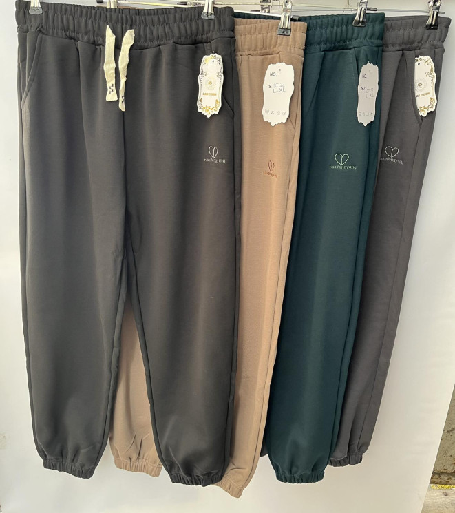 Спортивні штани жіночі DT:122 (Розмір: M-2XL) 4 кольора,в упаковці 5 шт. №100059 - Mixmoda Bg 5255