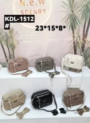 Сумка жіноча "KDL-1512" штучна шкіра (р: 23*15*8см) 6 кольорів №362787