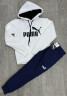 Спортивний костюм підлітковий Puma на флісі "1041-3/1001-3" (р: 13-17 років) 3 кольори, в упаковці 5 шт. №379018 - Spider