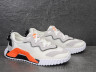 Кросівки S24(L-1) white-orange р: 39-44, в упаковці: 6 пар, купити тільки гуртом - 758494