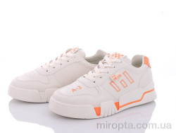 Кросівки 149-12 beige-orange р: 36-41, в упаковці: 8 пар, купити тільки гуртом