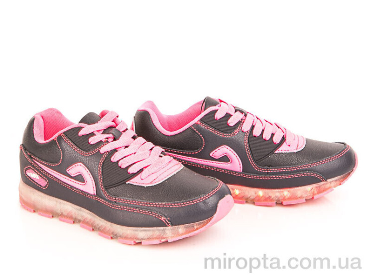Кросівки B8303-3 navy-pink р: 36-40, в упаковці: 8 пар, купити тільки гуртом - 1201474