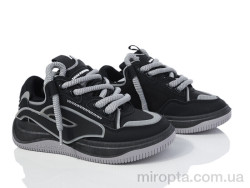 Кросівки 136-27 all black р: 36-41, в упаковці: 8 пар, купити тільки гуртом