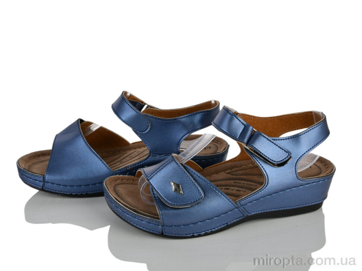 Босоніжки Lucca blue р: 36-41, в упаковці: 6 пар, купити тільки гуртом - 1183695