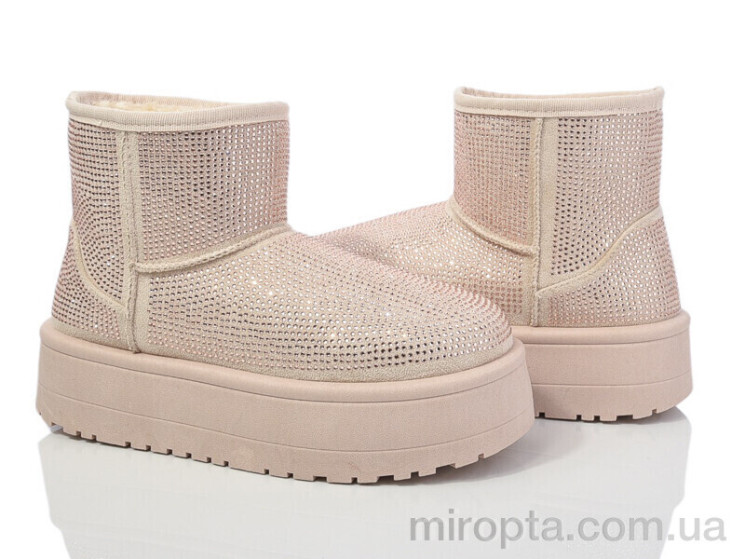 Уги 20-1058-2 beige р: 36-41, в упаковці: 8 пар, купити тільки гуртом - 994424