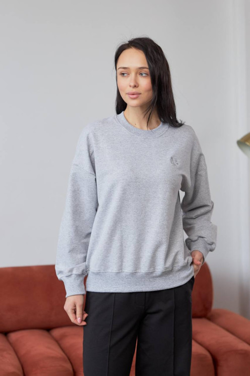 Світшот жіночий, двохнитка, м. 167.2 (р: S, М, L, XL) №713546 - Umon GOL1454 м. 167.2