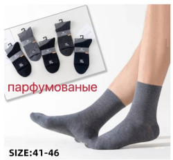 Чоловічі шкарпетки, бавовна (р. 41-46), мікс кольорів, в упаковці 10 пар №345546