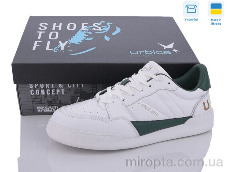 Кросівки FMB24088 white-green р: 41-45, в упаковці: 8 пар, купити тільки гуртом - 921181