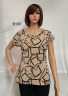 Футболка жіноча, (р. 2XL-5XL), 7 кол., в упаковці 10 штук №307691 - Iris BG/PO436