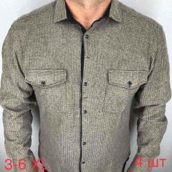 Сорочка Paulsemih р 3XL-6XL Чоловіча Y13 khaki