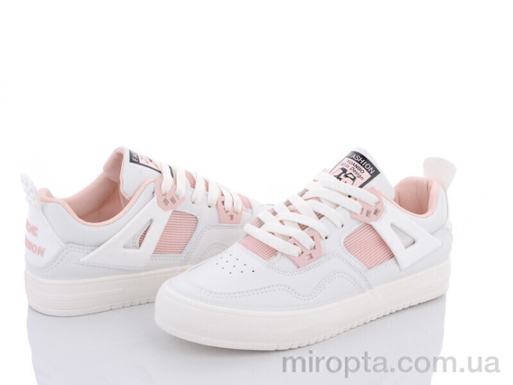 Кросівки G7(2529) white-pink р: 35-40, в упаковці: 6 пар, купити тільки гуртом - 715050